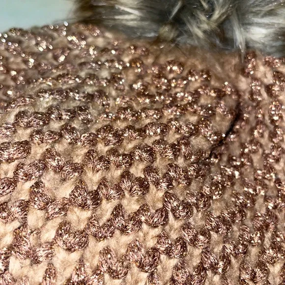 Merona Pompom Beanie in Color Brown - Picture 2 of 3